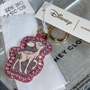 24HR DROP ⬇️ Stoney Clover X Disney Princess Sidekicks Bambi bag charm Keychain